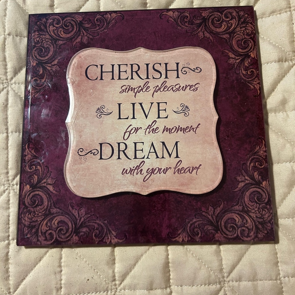 Home Decor Plaque